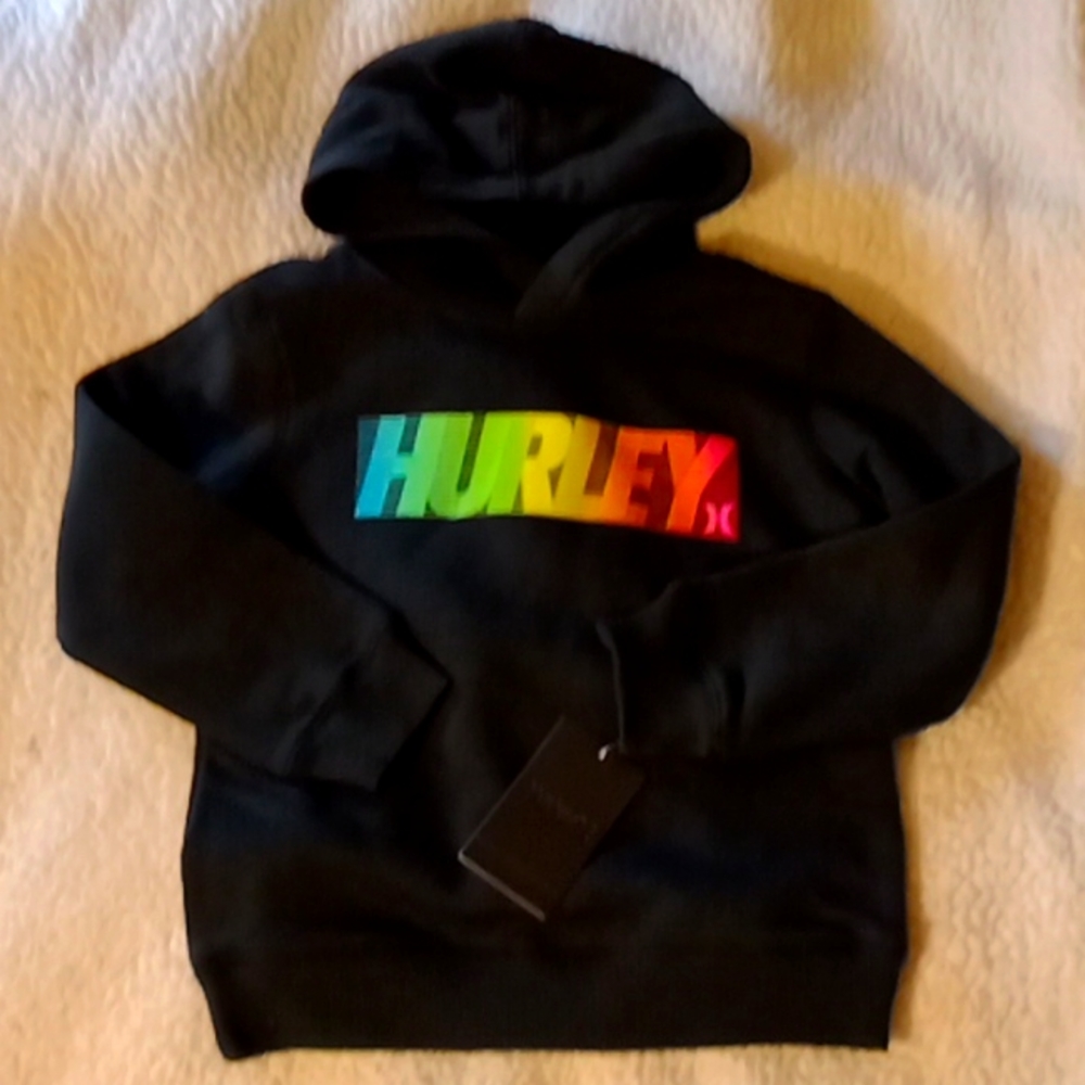 UNDER AMOUR HURLEY  SWEATSHIRT SZ. 5 + 7 KIDS